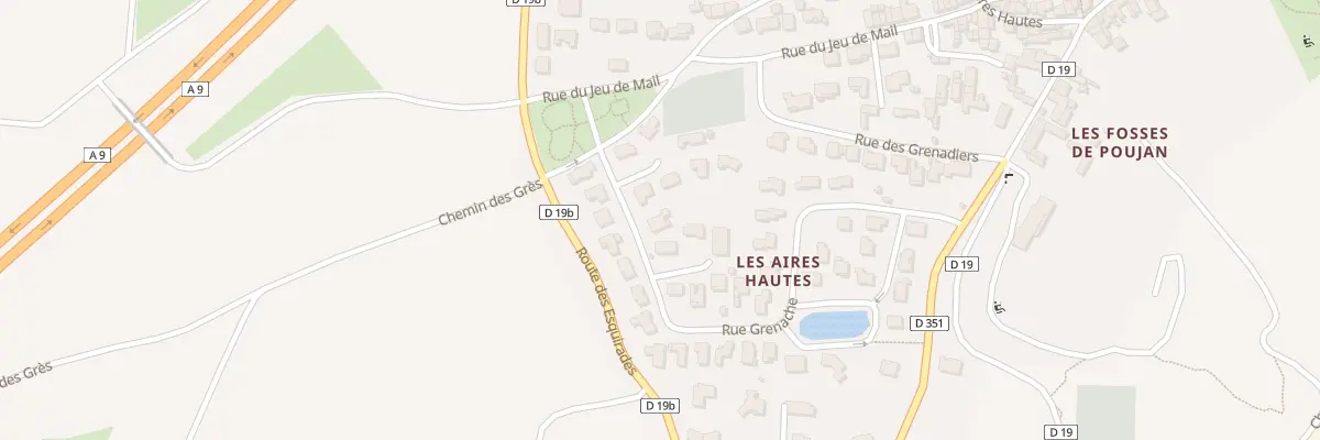 Plan du 41 Rue Grenache à Fournès