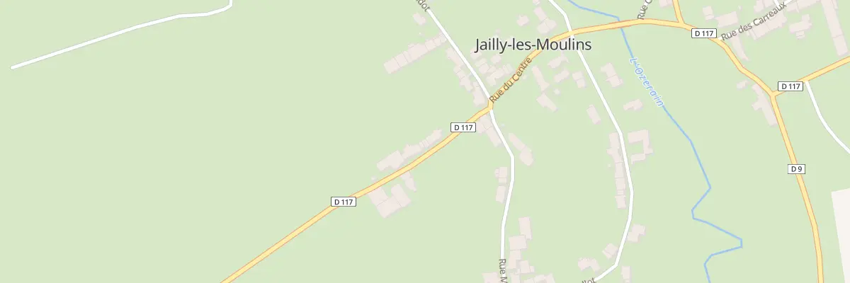 Plan du 1 Rue de la Grande Fontaine à Jailly-les-Moulins