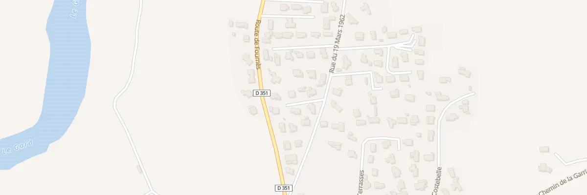 Plan du 19 Rue du 19 Mars 1962 à Montfrin
