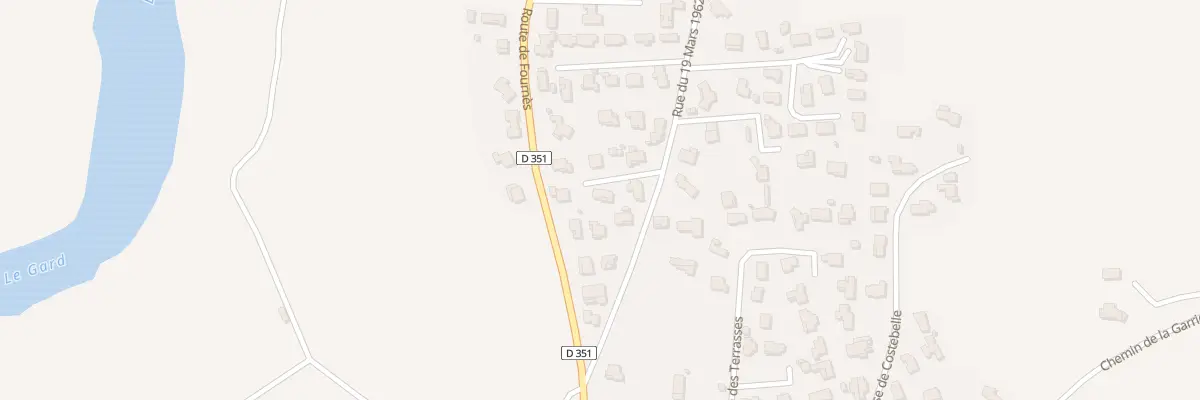 Plan du 6109 Rue du 19 Mars 1962 à Montfrin