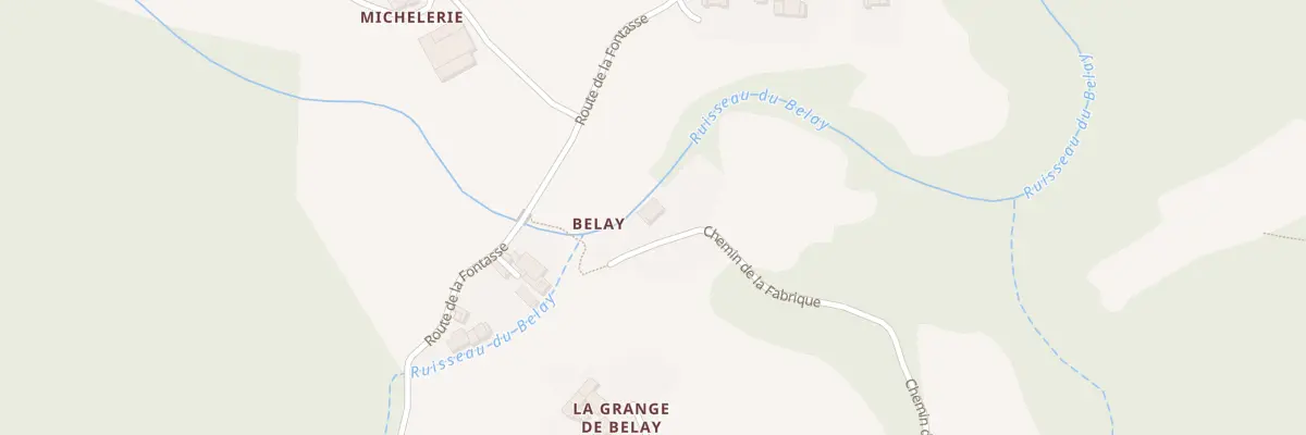 Plan du 5074 Le Beley à Silhac