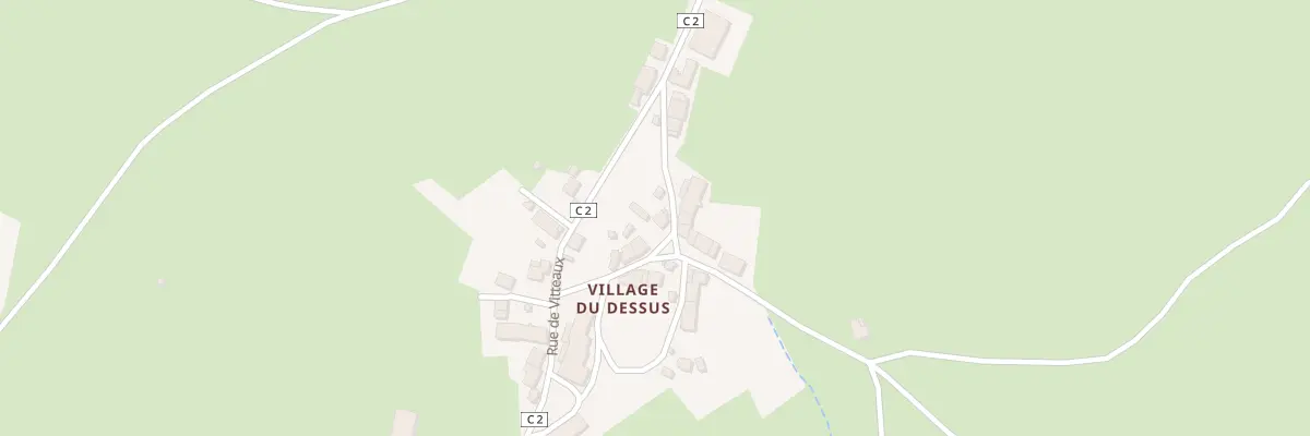 Plan du 5057 Village du Dessus à Villeberny