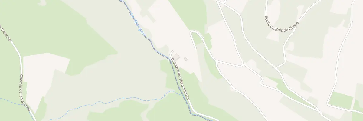Plan du 170 Imp du Vieux Moulin à Ville-sur-Jarnioux