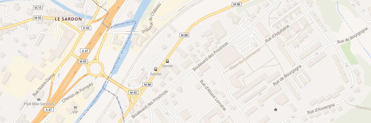 Plan du 38 Bd des Provinces à Rive-de-Gier
