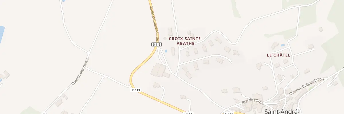 Plan du 5089 Le Gd Plat à Saint-André-la-Côte