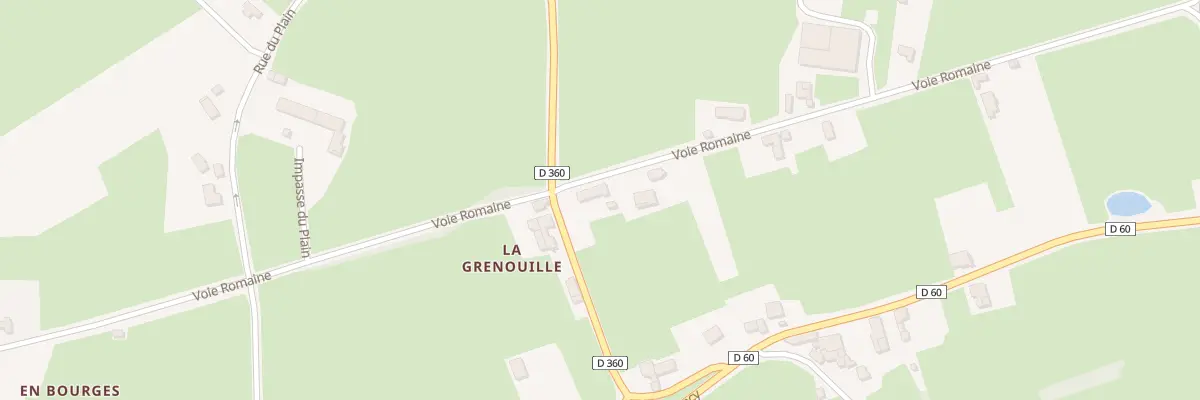 Plan du 4 Voie Romaine à Saint-Clément-sur-Guye