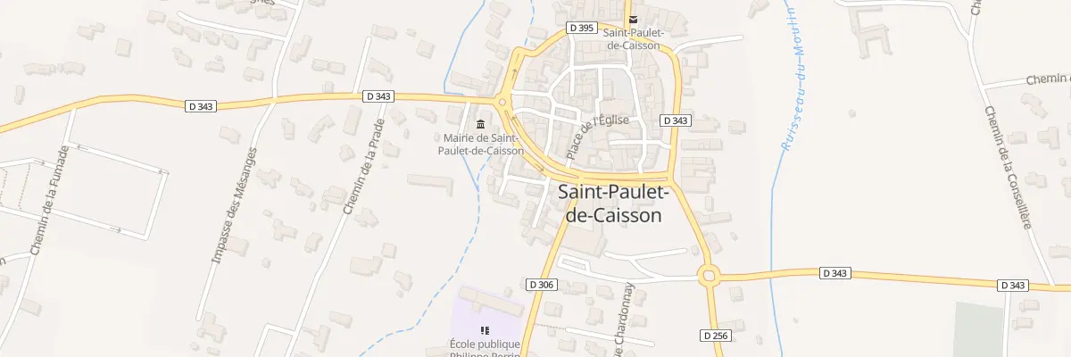 Plan du 5053 Prom Saint-Paul à Saint-Paulet-de-Caisson