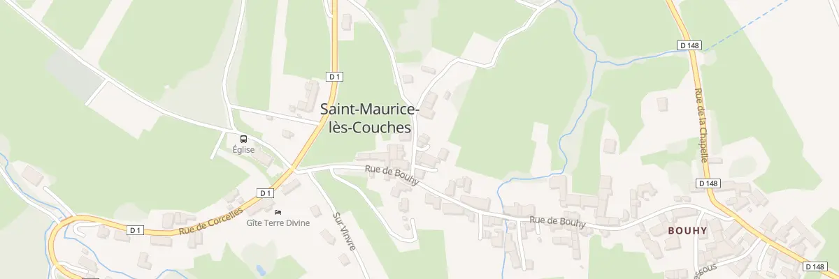 Plan du 4 Rue du Moulin Queurot à Saint-Maurice-lès-Couches