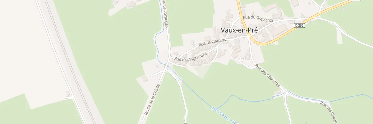 Plan du 5026 Le Bourg à Vaux-en-Pré