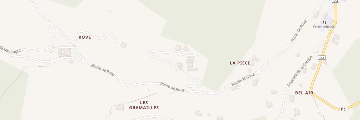 Plan du 4 Rove à Saint-Michel-de-Chabrillanoux