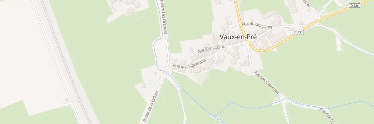 Plan du 22 Rue des Vignerons à Vaux-en-Pré
