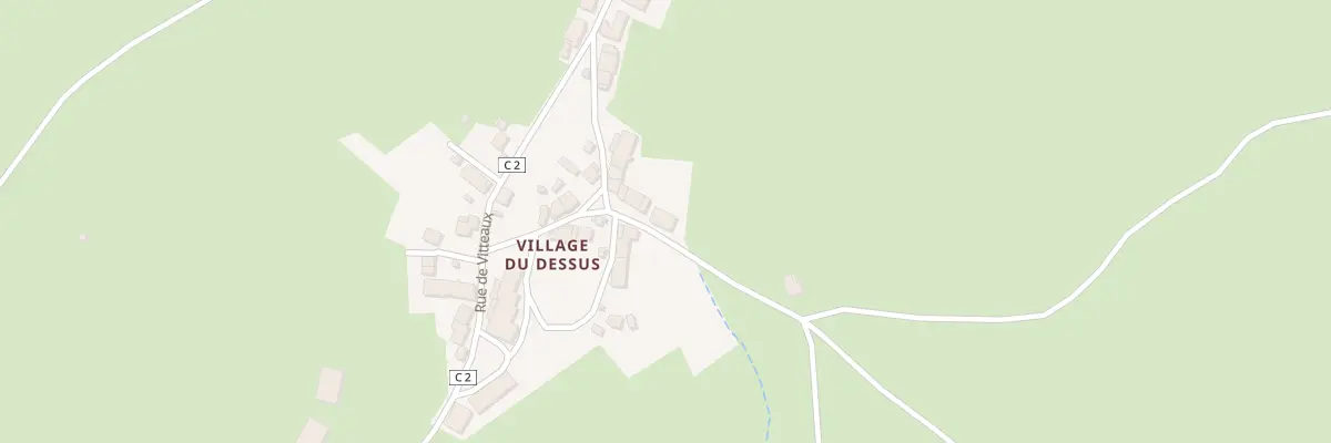 Plan du 5069 Village du Dessus à Villeberny