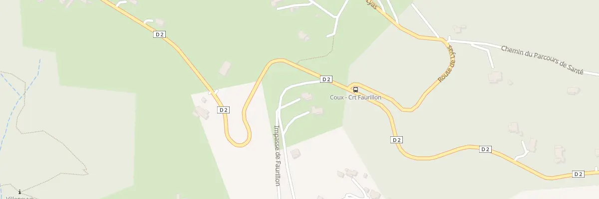 Plan du 95 Che de Chantemerle à Coux