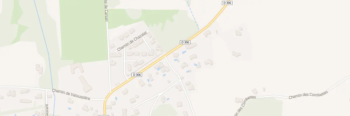 Plan du 5248 Plaine de Chazalet à Carsan
