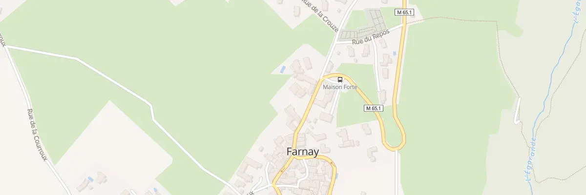 Plan du 135 Rue du Fournil à Farnay
