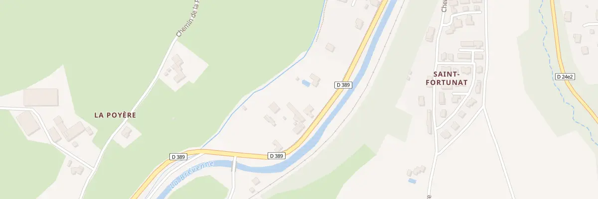 Plan du 6 Quai de la Brévenne à Sain-Bel