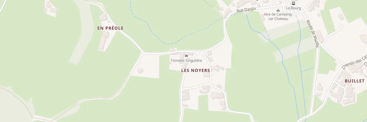 Plan du 5083 Aux Noyers à Château