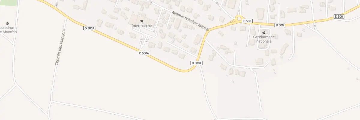 Plan du 3 Imp Cite Jouanneau à Montfrin
