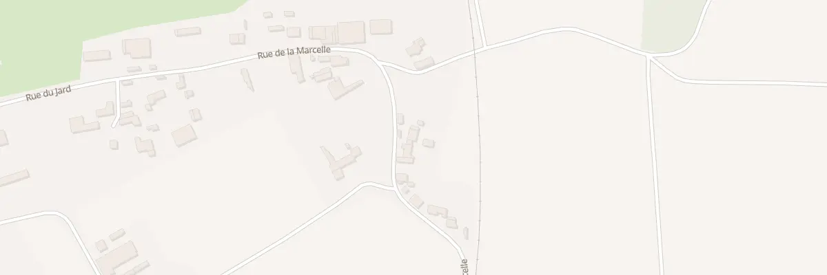 Plan du 8 Rue de la Marcelle à Hampigny