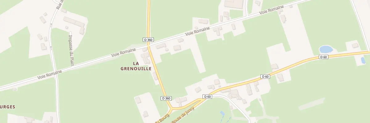 Plan du 6 Voie Romaine à Saint-Clément-sur-Guye