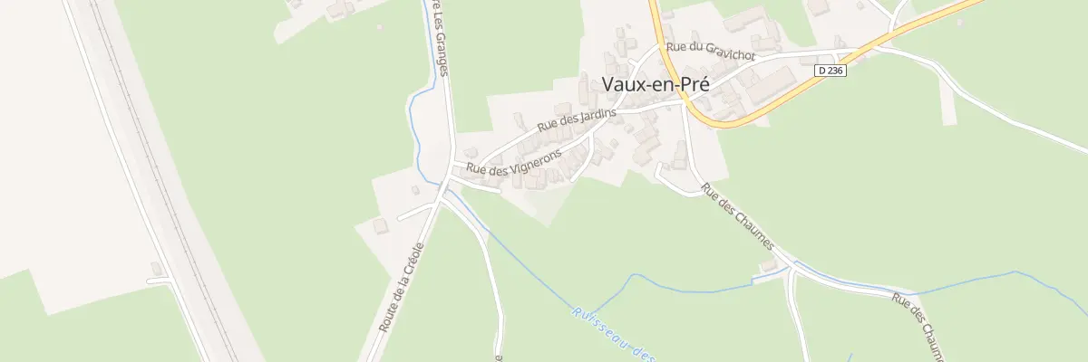 Plan du 9 Rue des Vignerons à Vaux-en-Pré