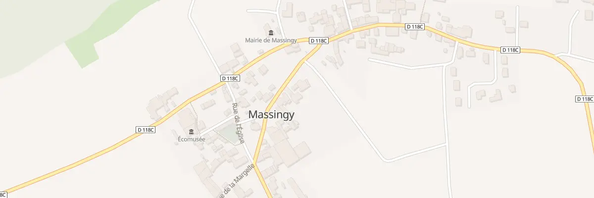 Plan du 2 Rle du Meix à Massingy