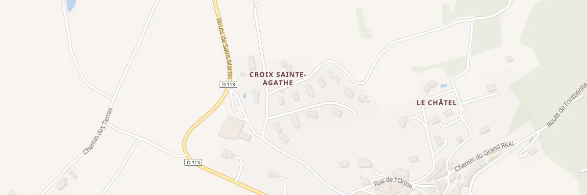 Plan du 5114 Le Chatel à Saint-André-la-Côte