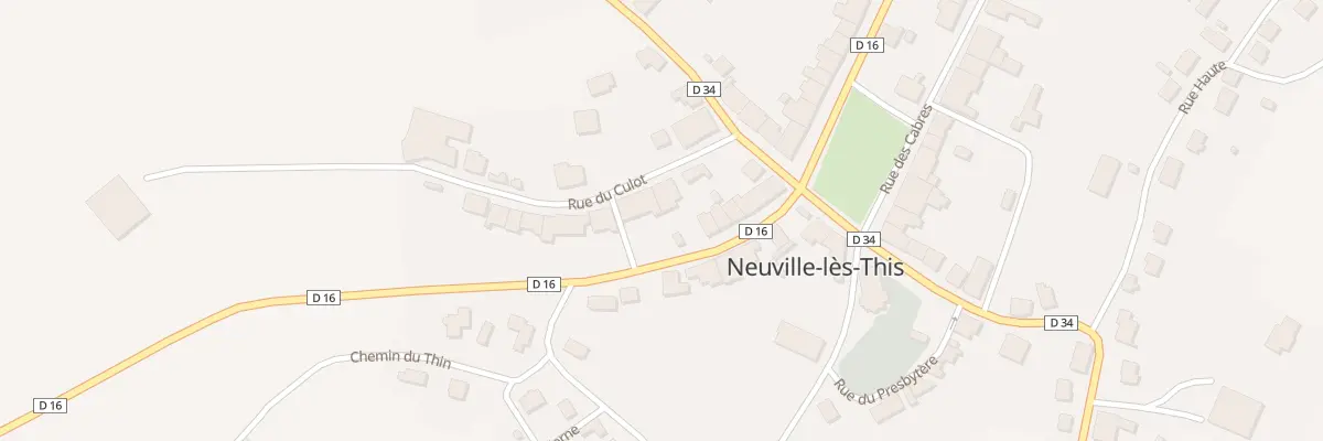 Plan du 3 Rue du Culot à Neuville-lès-This