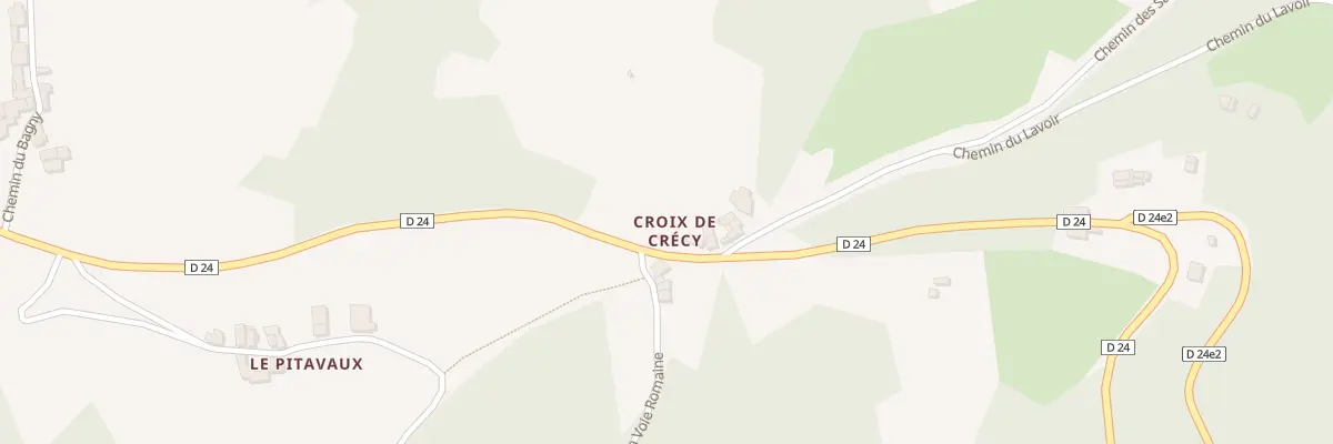 Plan du 306 Rte du Col de la Luère à Chevinay
