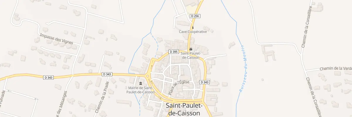 Plan du 5099 Prom du Nord à Saint-Paulet-de-Caisson