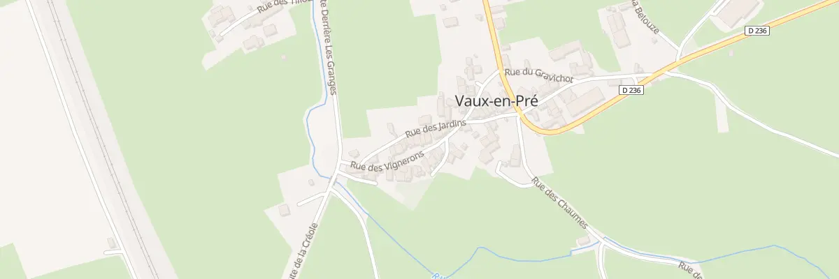 Plan du 5035 Le Bourg à Vaux-en-Pré