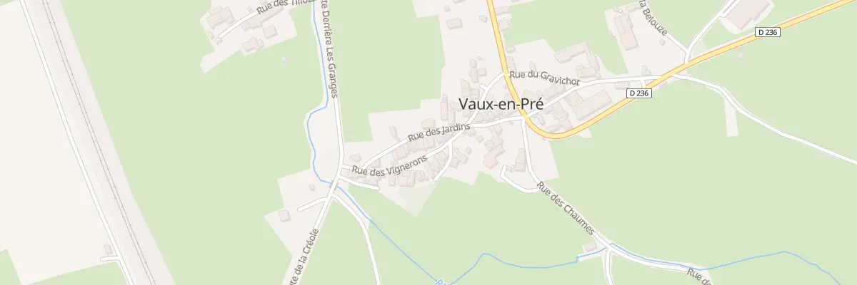 Plan du 10 Rue des Vignerons à Vaux-en-Pré