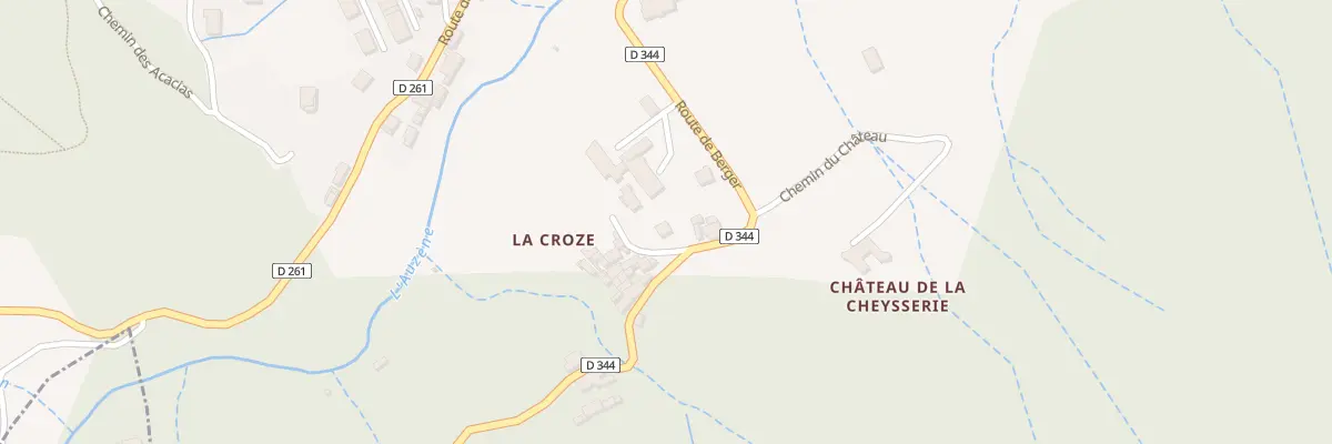Plan du 30 Che de la Croze à Saint-Sauveur-de-Montagut
