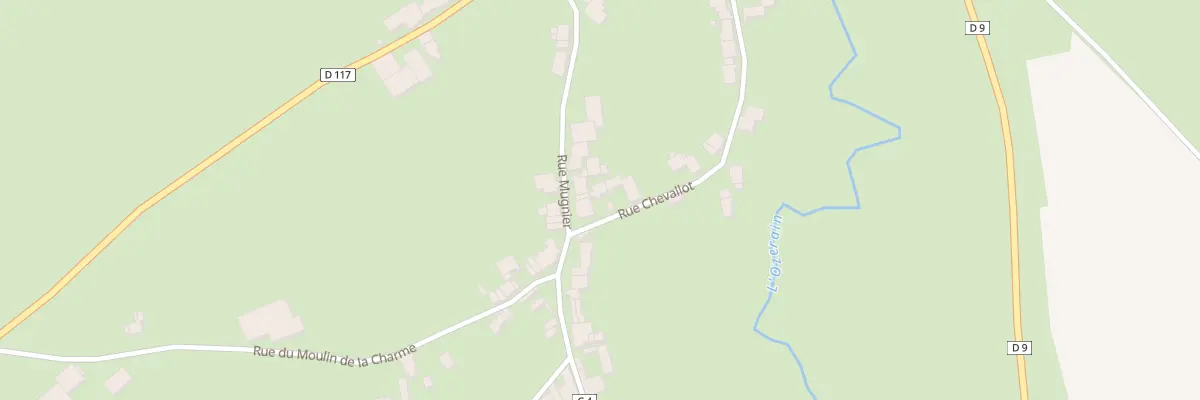 Plan du 5 Rue du Moulin de la Charme à Jailly-les-Moulins