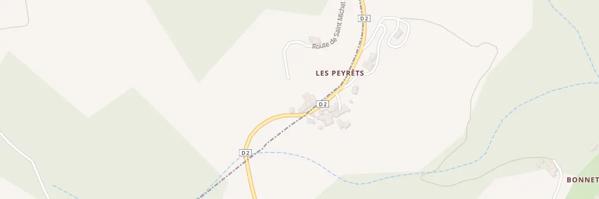 Plan du 2440 Rte de Saint Michel à Saint-Maurice-en-Chalencon