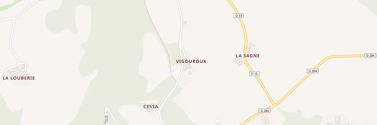 Plan du 5050 Vigouroux à Silhac