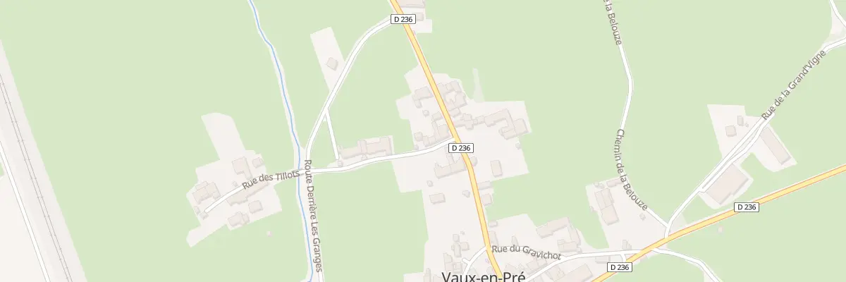 Plan du 4 Rue des Tillots à Vaux-en-Pré