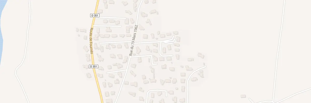 Plan du 5871 Rue du 19 Mars 1962 à Montfrin