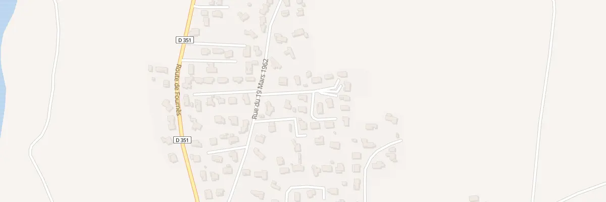 Plan du 3 Rue du 19 Mars 1962 à Montfrin