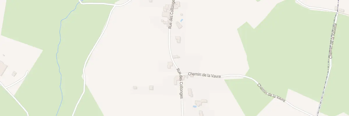 Plan du 185 Rue des Collonges à Bully