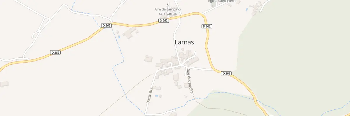Plan du 118 Rue du Village à Larnas