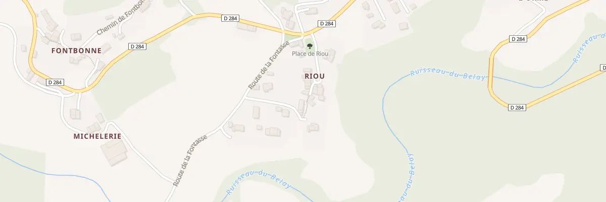 Plan du 5071 Riou à Silhac