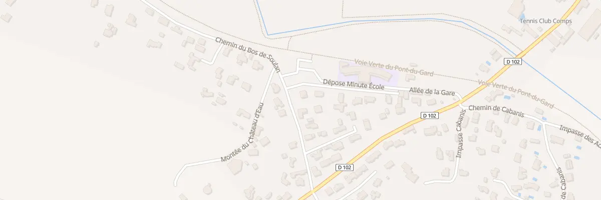 Plan du 5211 Le Plan à Comps