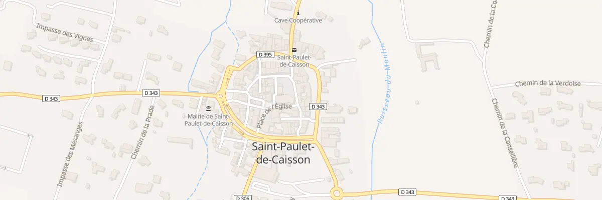 Plan du 5115 Gr Grand Rue à Saint-Paulet-de-Caisson