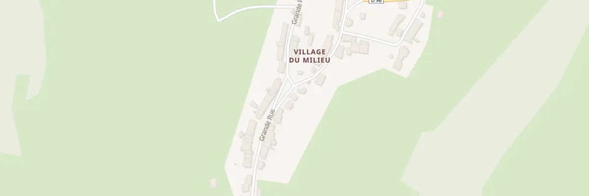 Plan du 5000 Village du Milieu à Villeberny