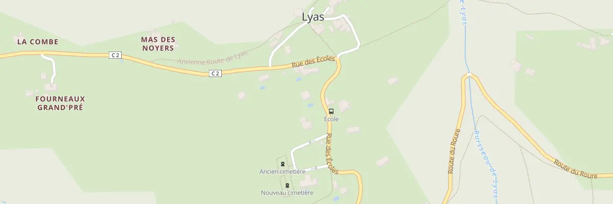 Plan du 5164 Fourneau-Grand-Pre à Lyas