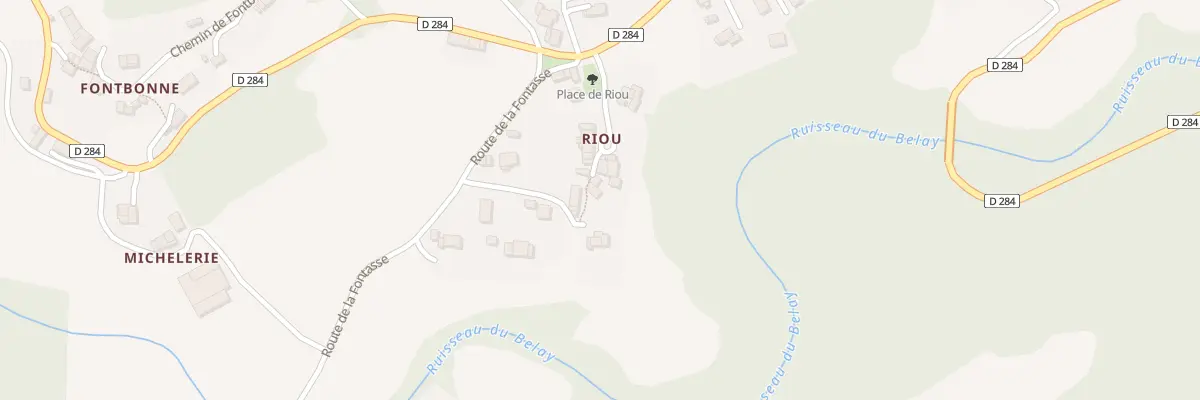 Plan du 5038 Riou à Silhac