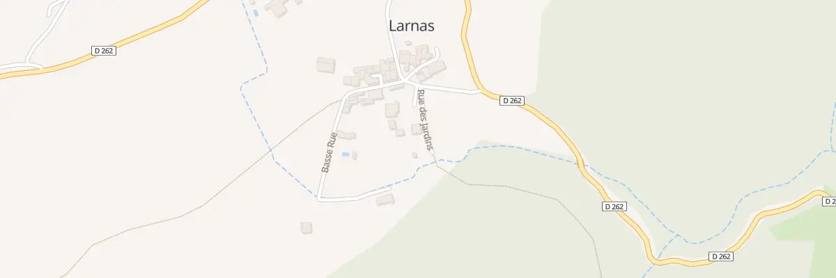 Plan du 62 Rue des Jardins à Larnas
