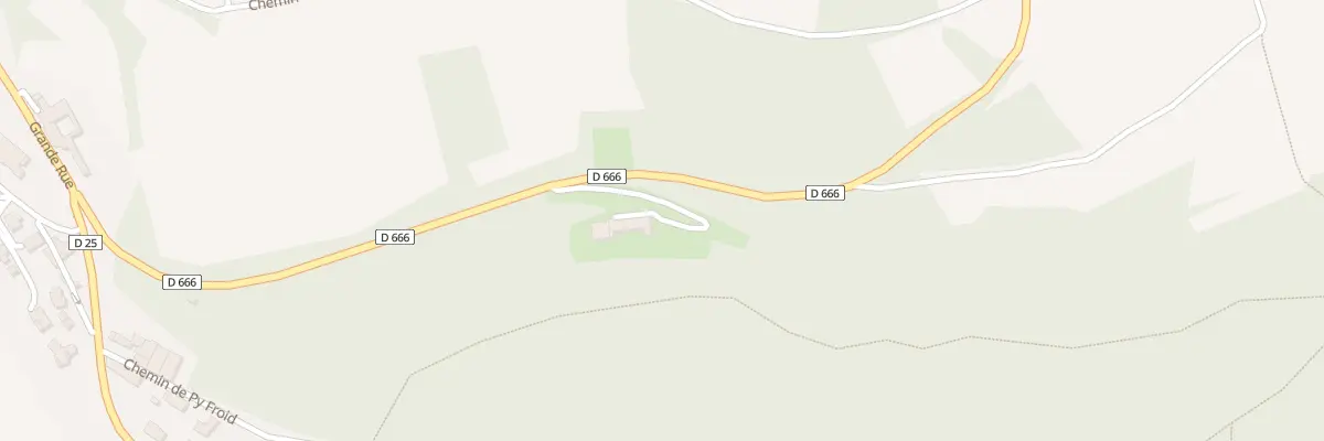 Plan du 310 Rte de la Source Chateauvieux à Yzeron