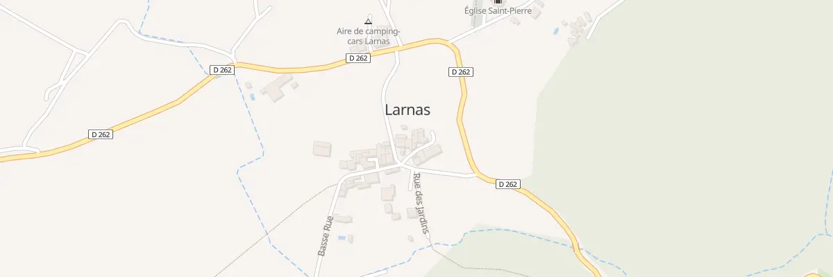 Plan du 5540 Le Village à Larnas